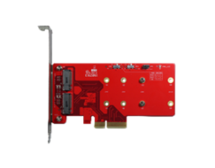 ELPS-32R1 PCIe to dual M.2 RAID Module