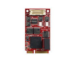 EMP2-X4S1 mPCIe to four Isolated RS-485 Module