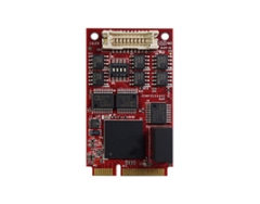 EMP2-X4S2 mPCIe to two Isolated RS-422 & RS-485 Module