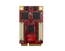 EMPL-G202 mPCIe to dual isolated GbE LAN horizontal Module